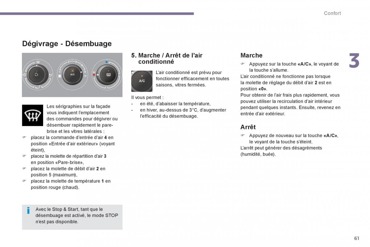 Peugeot 5008 manuel du proprietaire / page 63