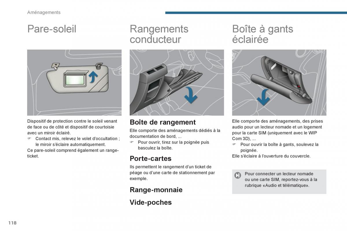 Peugeot 5008 manuel du proprietaire / page 120