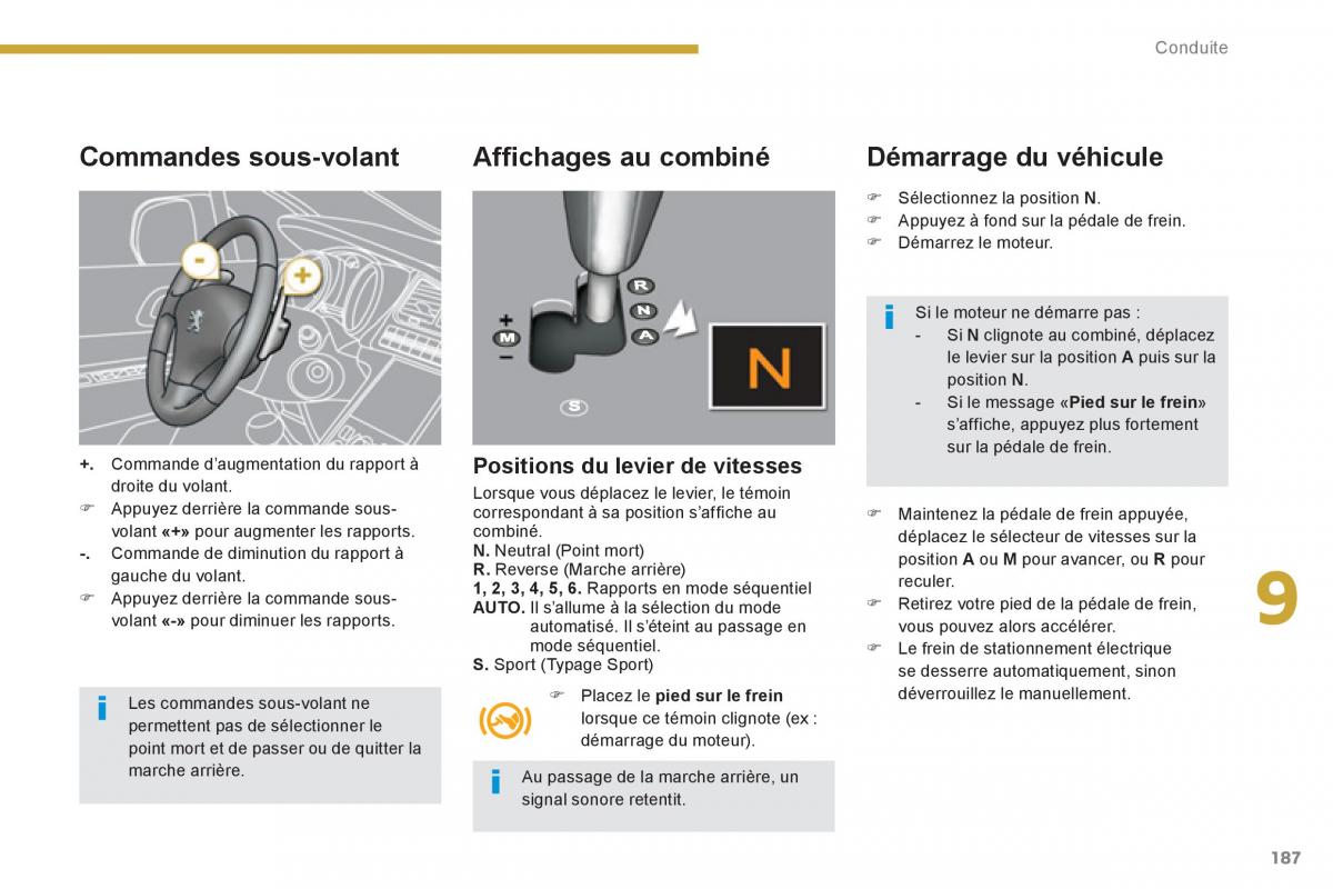 Peugeot 5008 manuel du proprietaire / page 189