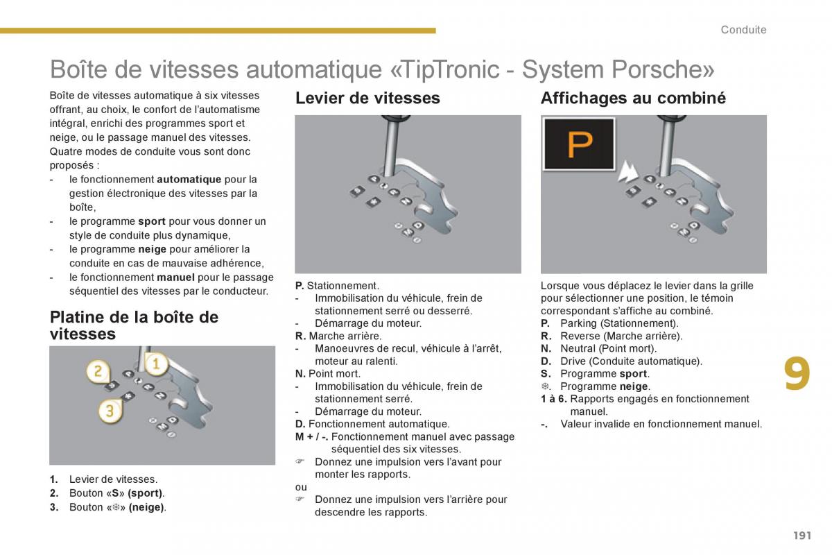 Peugeot 5008 manuel du proprietaire / page 193