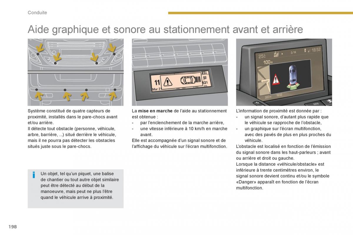 Peugeot 5008 manuel du proprietaire / page 200