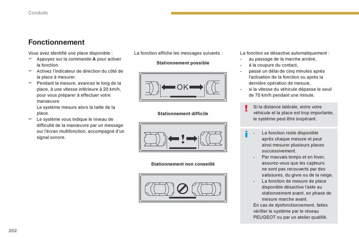 Peugeot 5008 manuel du proprietaire / page 204