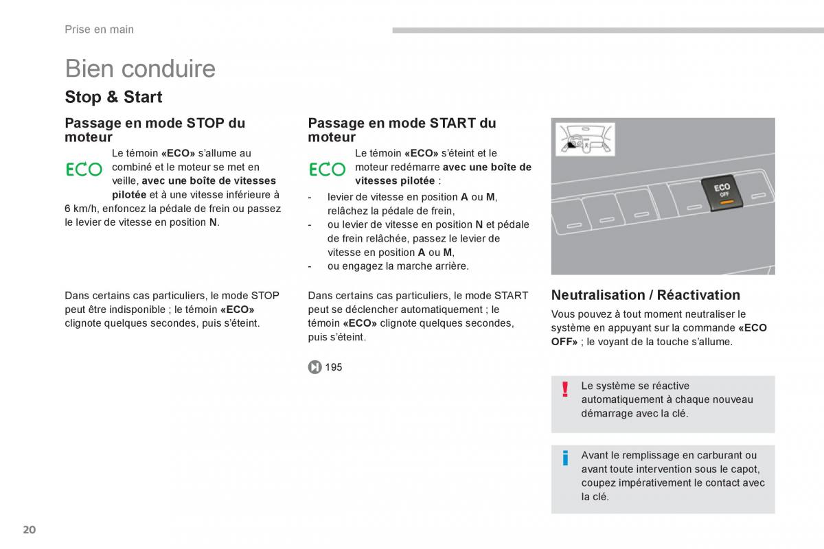 Peugeot 5008 manuel du proprietaire / page 22