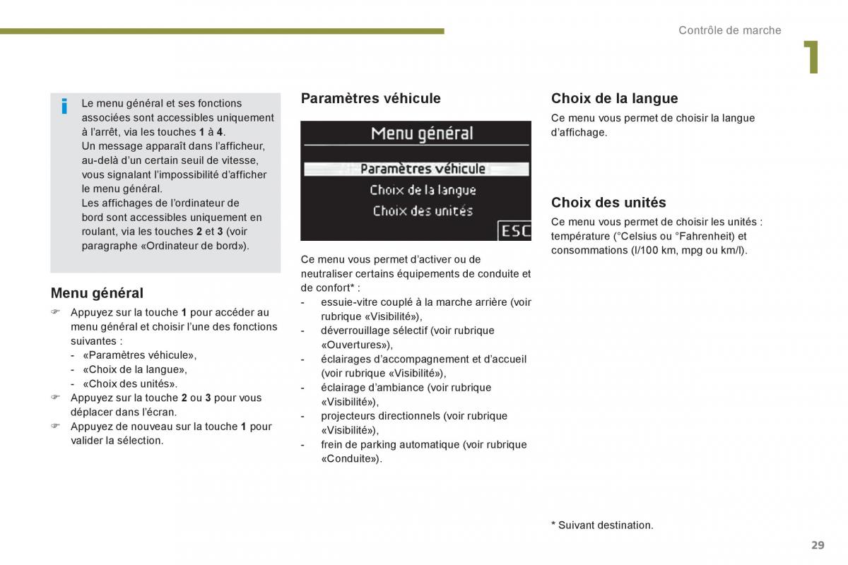 Peugeot 5008 manuel du proprietaire / page 31