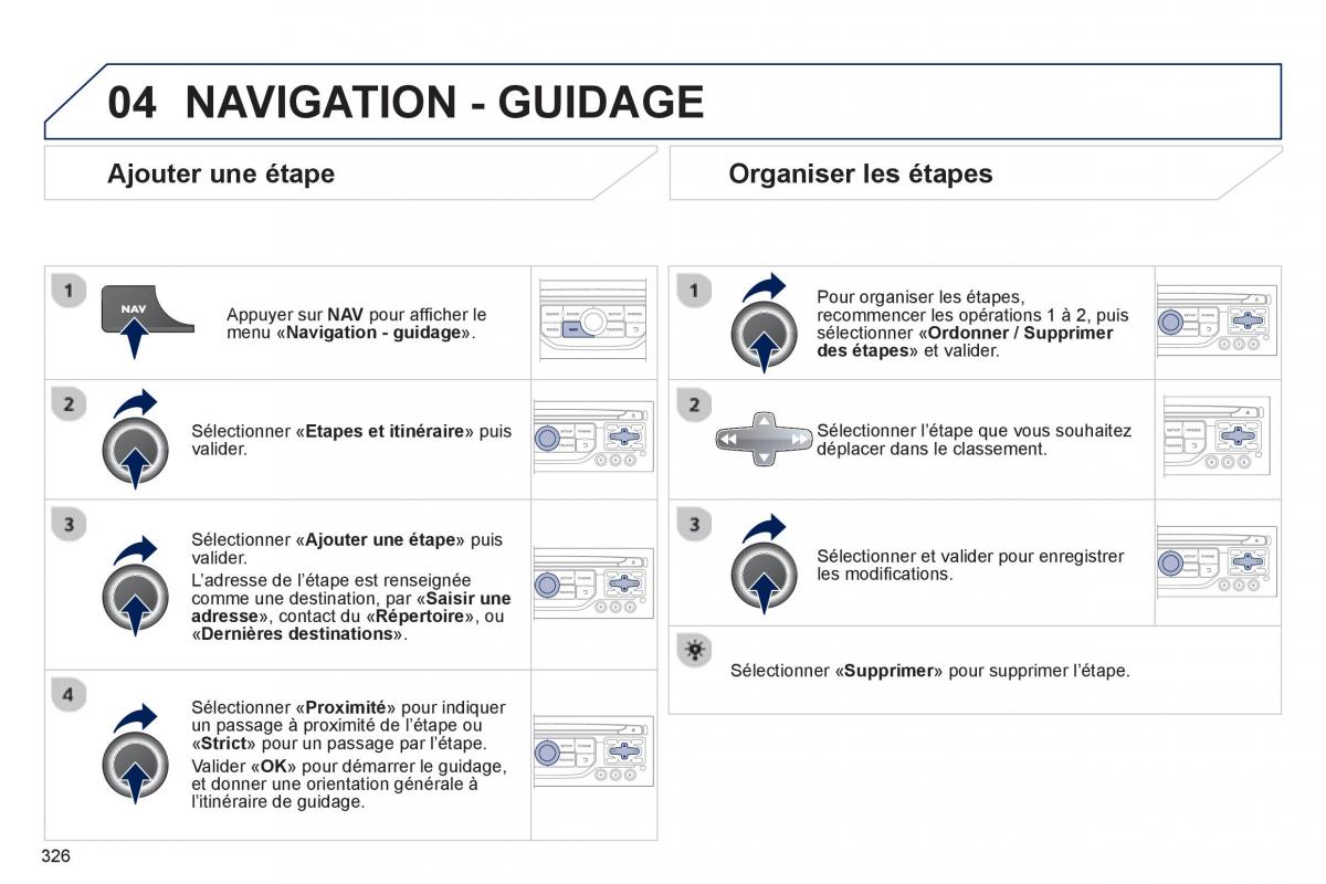 Peugeot 5008 manuel du proprietaire / page 328