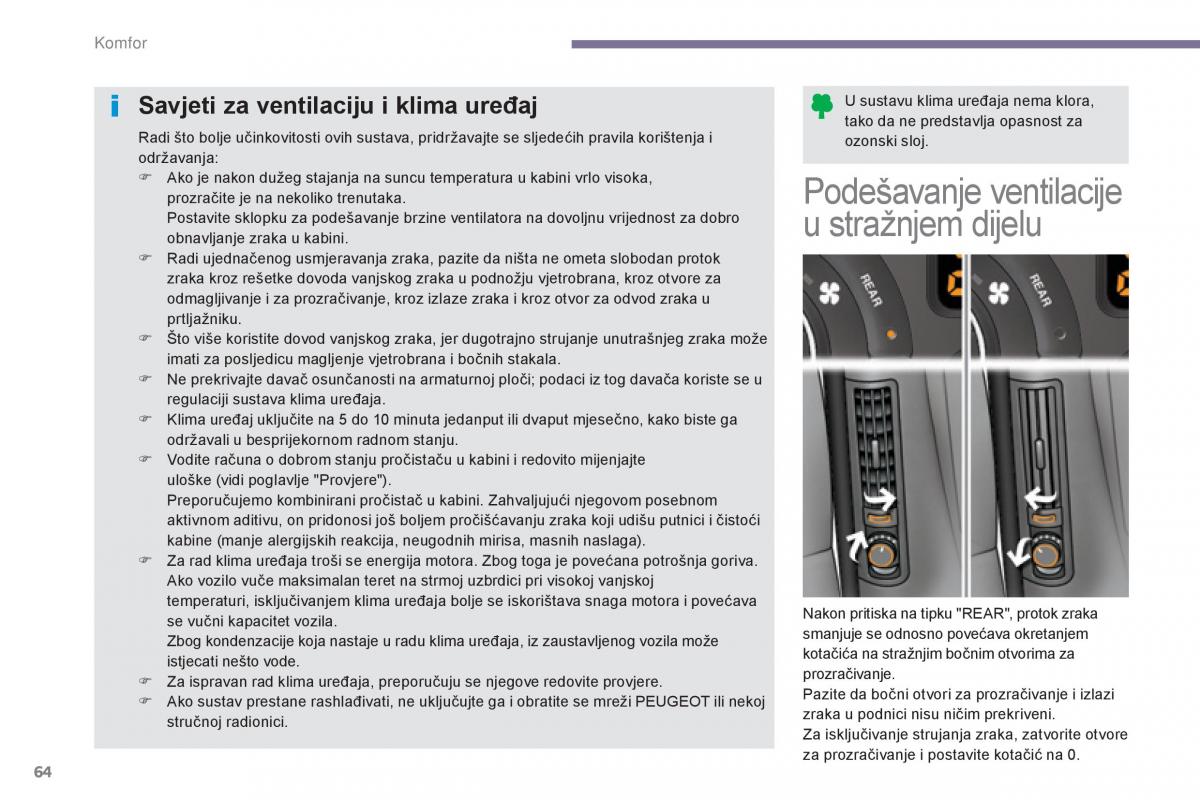 Peugeot 5008 vlasnicko uputstvo / page 66