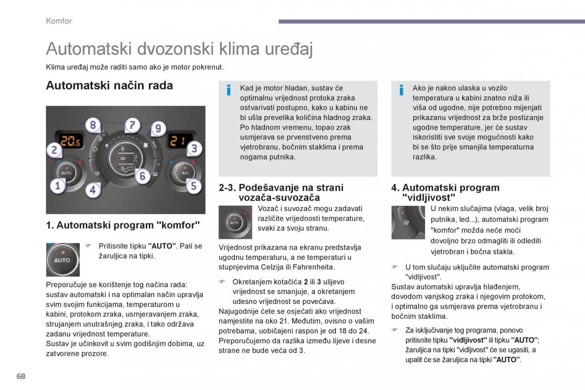 Peugeot 5008 vlasnicko uputstvo / page 70