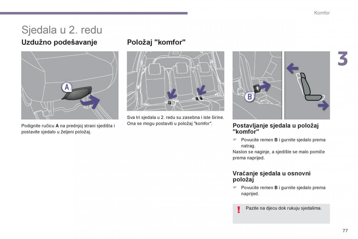 Peugeot 5008 vlasnicko uputstvo / page 79