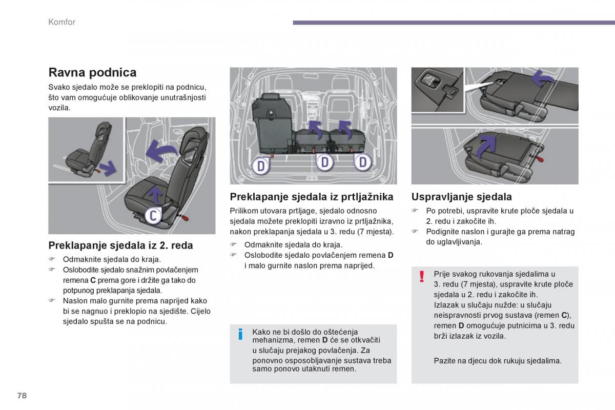 Peugeot 5008 vlasnicko uputstvo / page 80