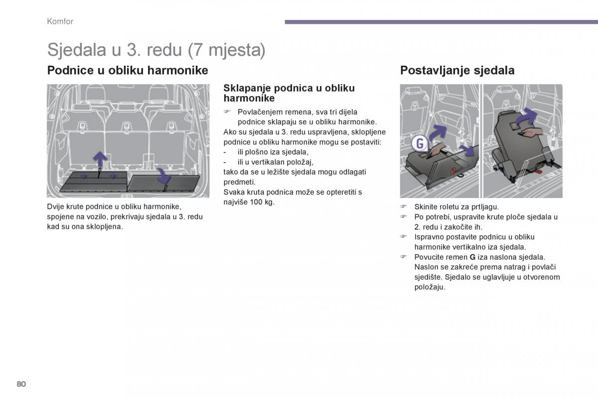 Peugeot 5008 vlasnicko uputstvo / page 82