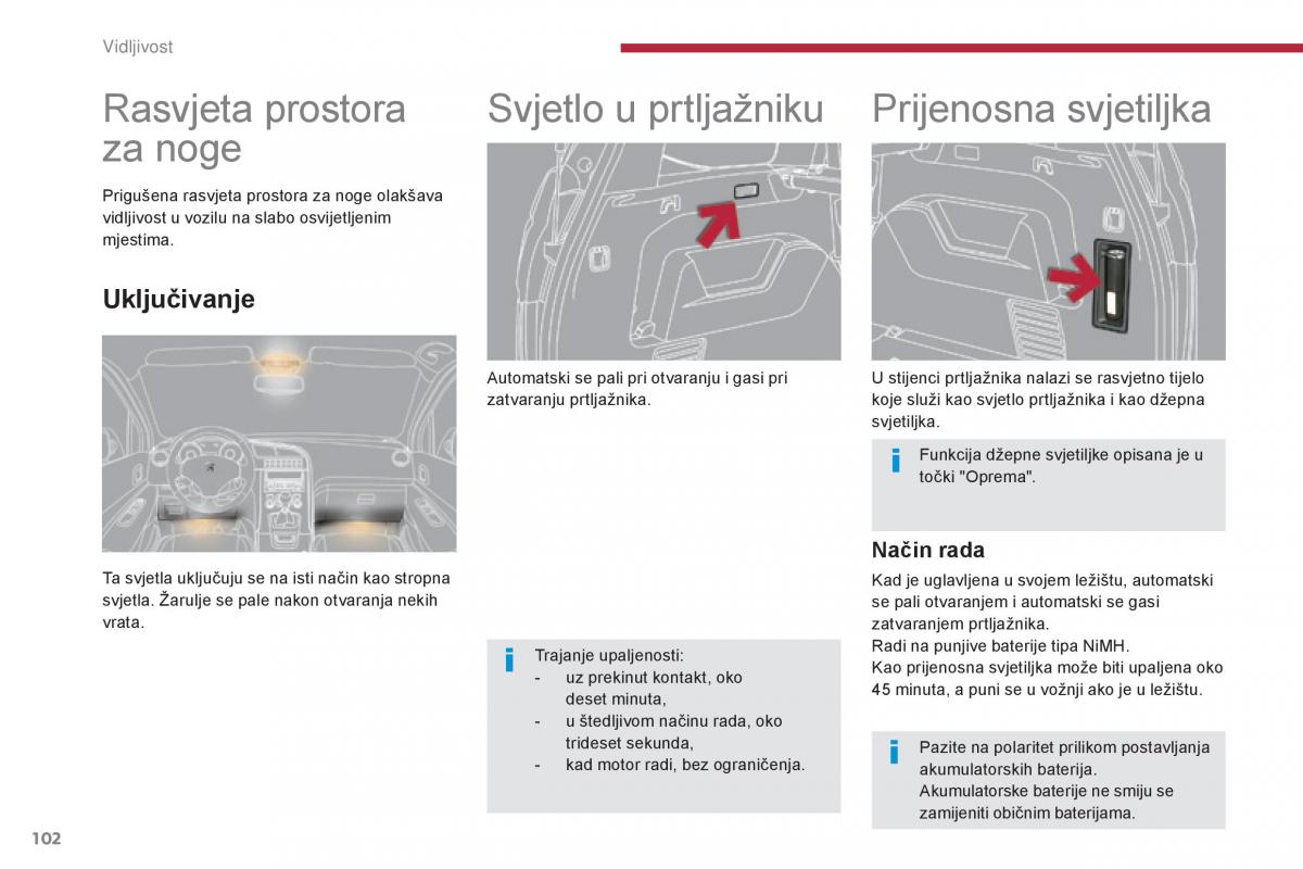 Peugeot 5008 vlasnicko uputstvo / page 104