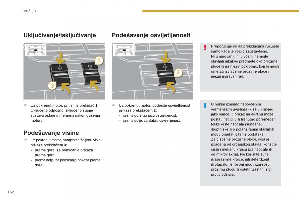 Peugeot 5008 vlasnicko uputstvo / page 164