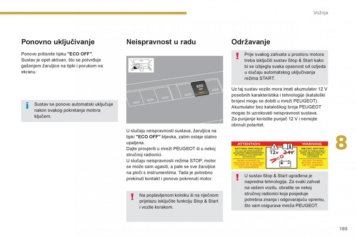 Peugeot 5008 vlasnicko uputstvo / page 187