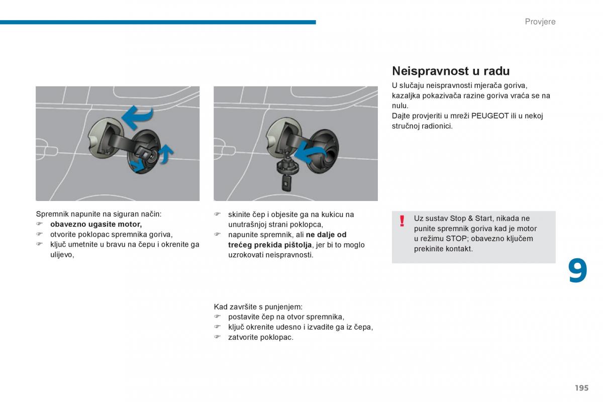 Peugeot 5008 vlasnicko uputstvo / page 197