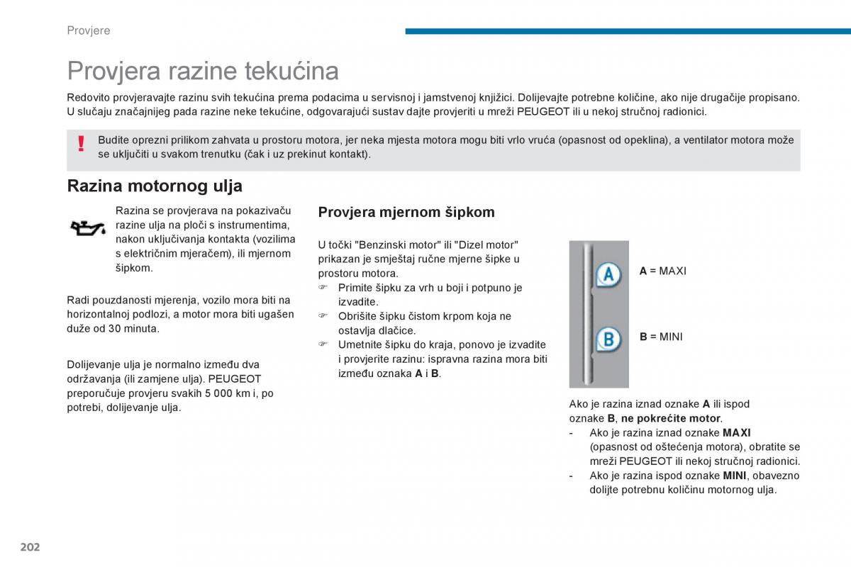 Peugeot 5008 vlasnicko uputstvo / page 204