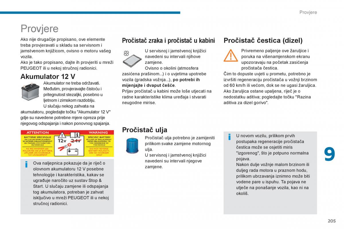 Peugeot 5008 vlasnicko uputstvo / page 207