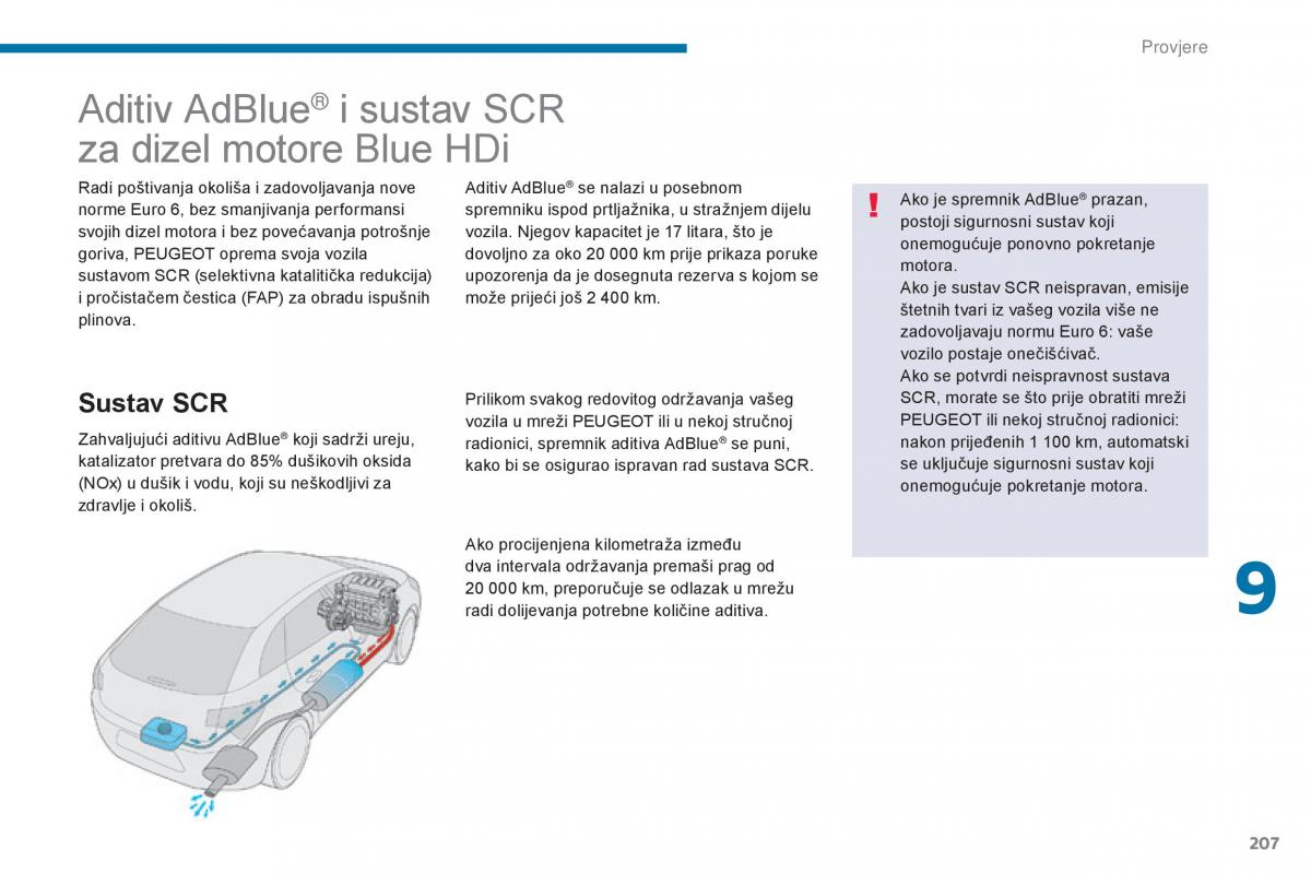 Peugeot 5008 vlasnicko uputstvo / page 209