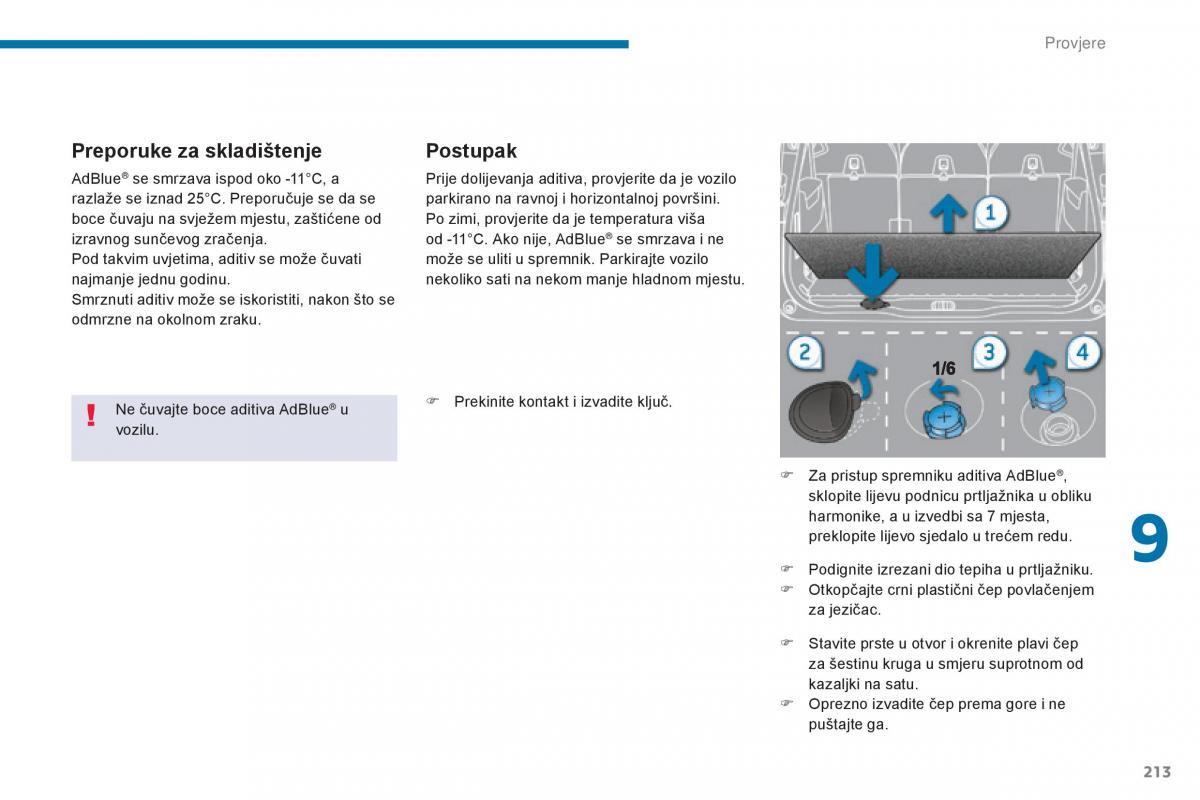 Peugeot 5008 vlasnicko uputstvo / page 215