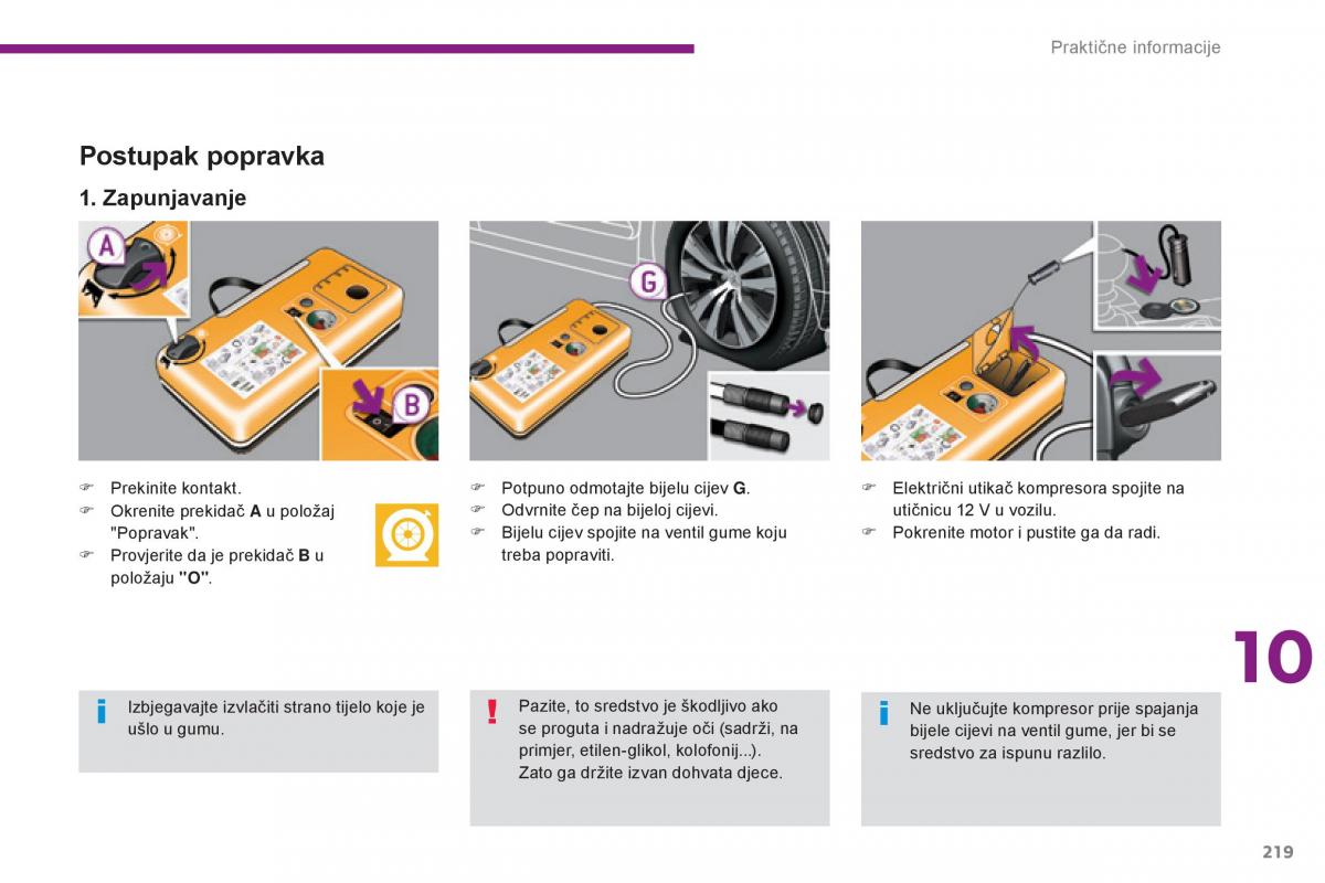 Peugeot 5008 vlasnicko uputstvo / page 221