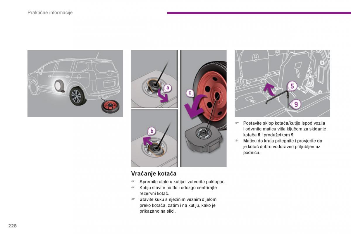 Peugeot 5008 vlasnicko uputstvo / page 230