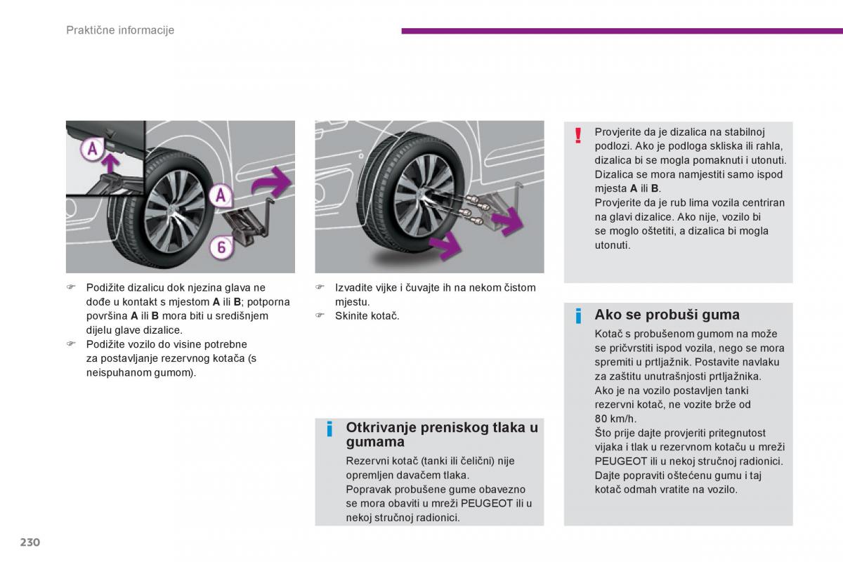 Peugeot 5008 vlasnicko uputstvo / page 232