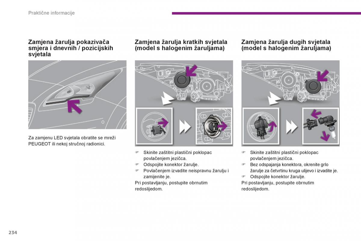 Peugeot 5008 vlasnicko uputstvo / page 236