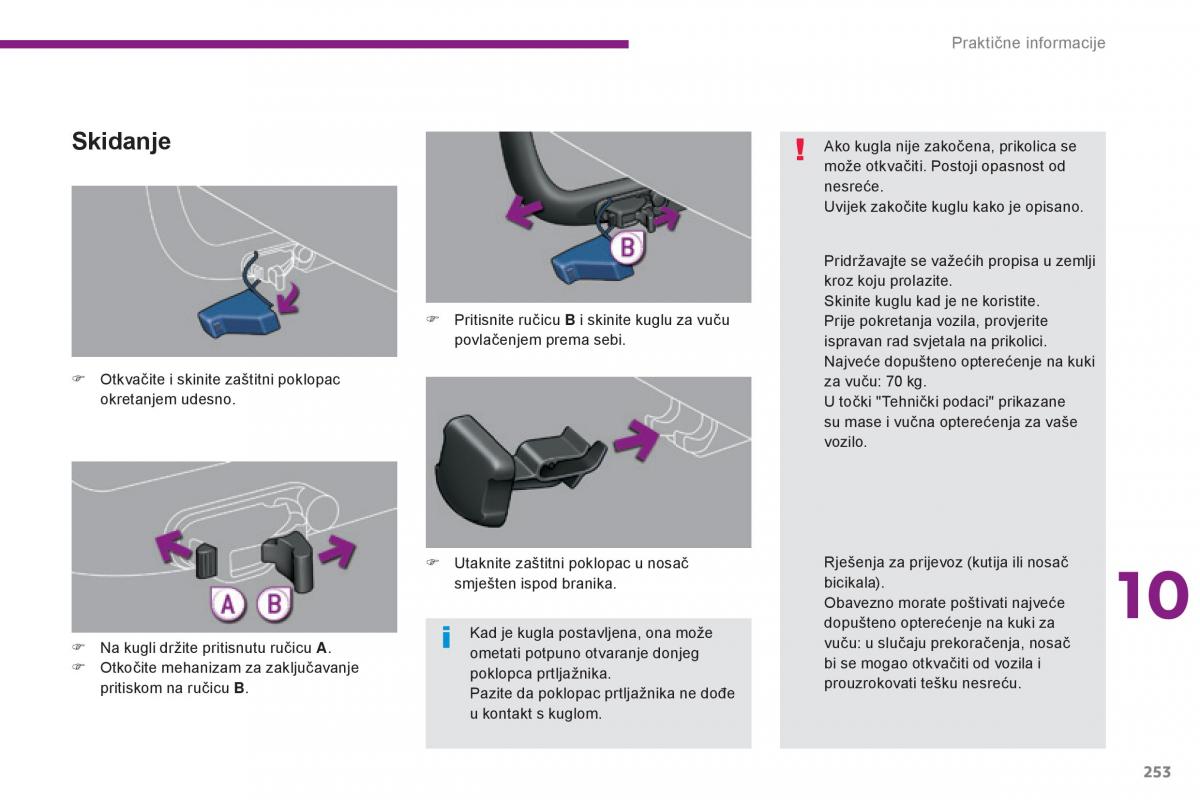 Peugeot 5008 vlasnicko uputstvo / page 255