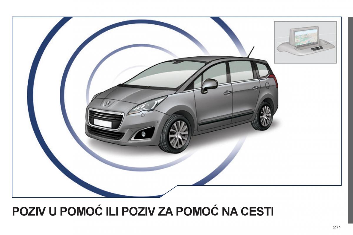 Peugeot 5008 vlasnicko uputstvo / page 273