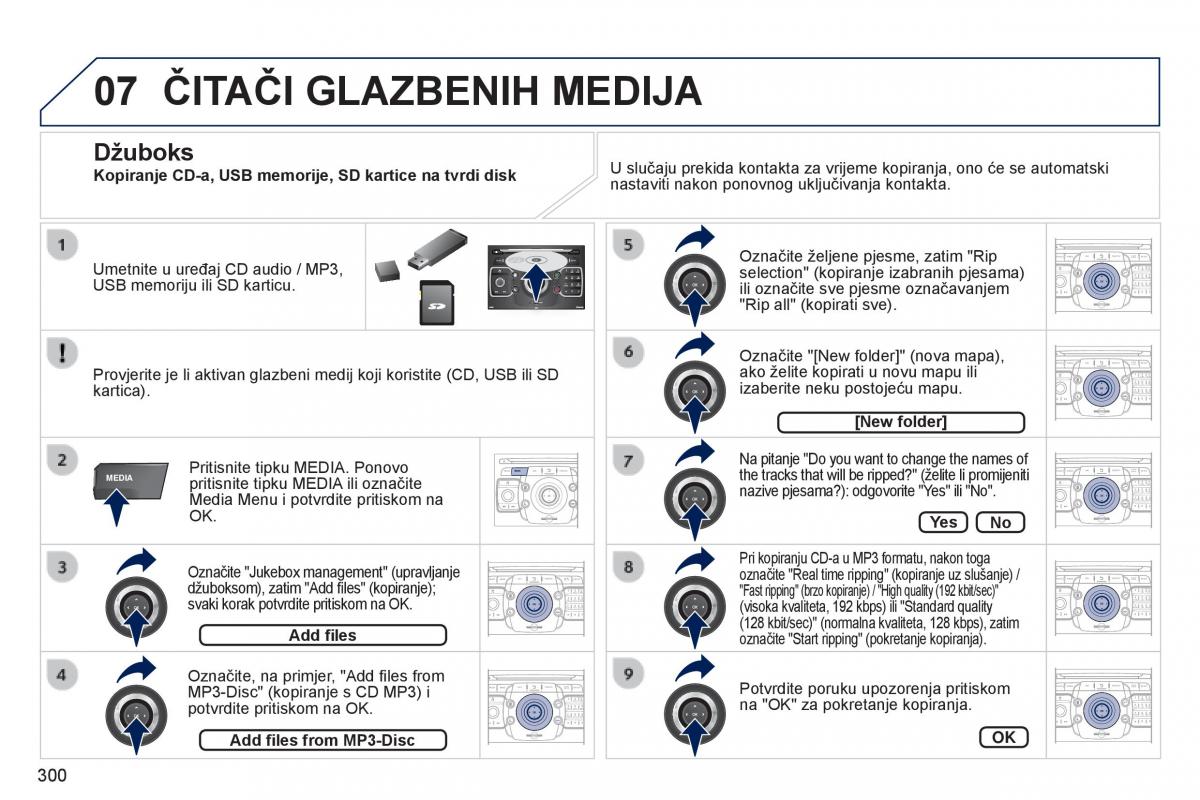 Peugeot 5008 vlasnicko uputstvo / page 302