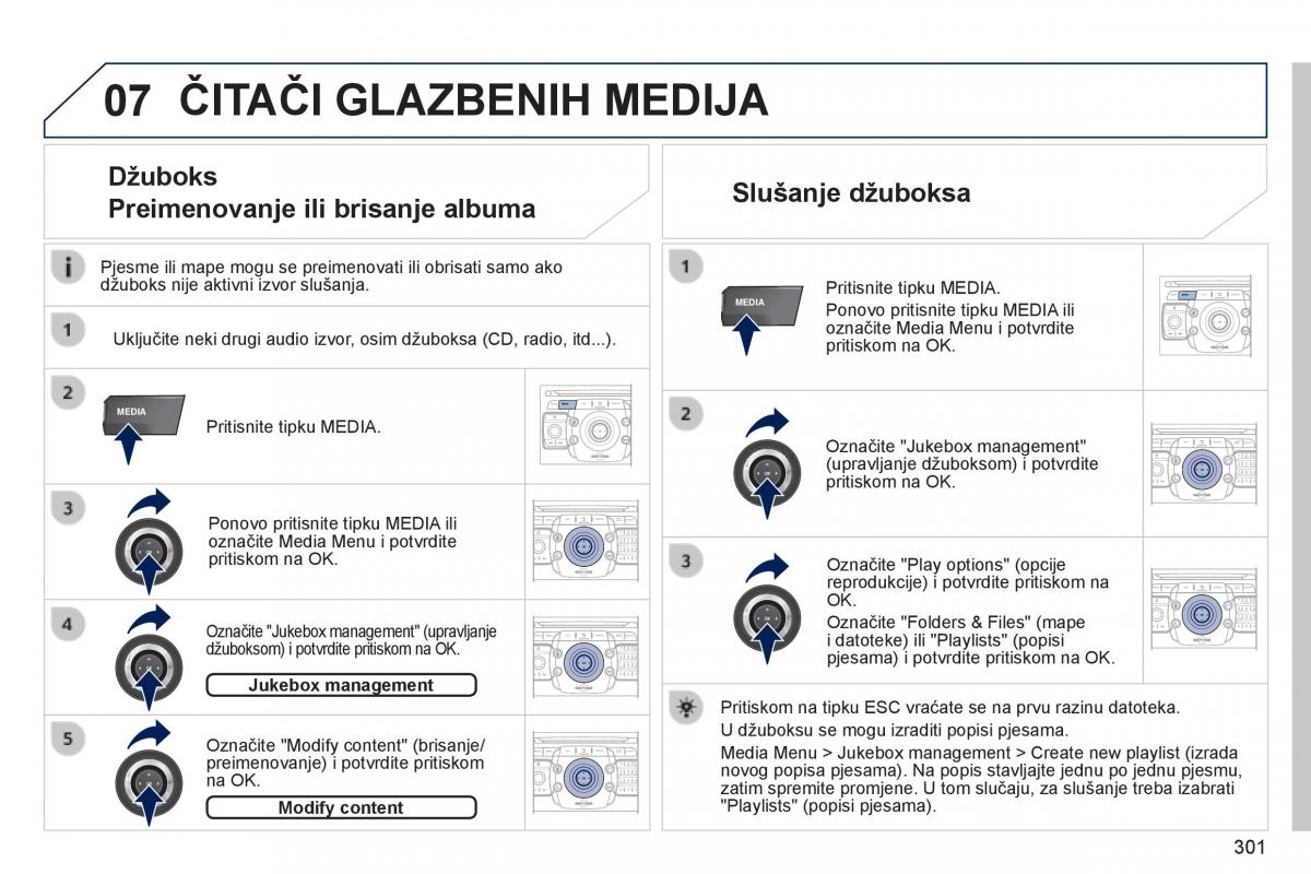 Peugeot 5008 vlasnicko uputstvo / page 303