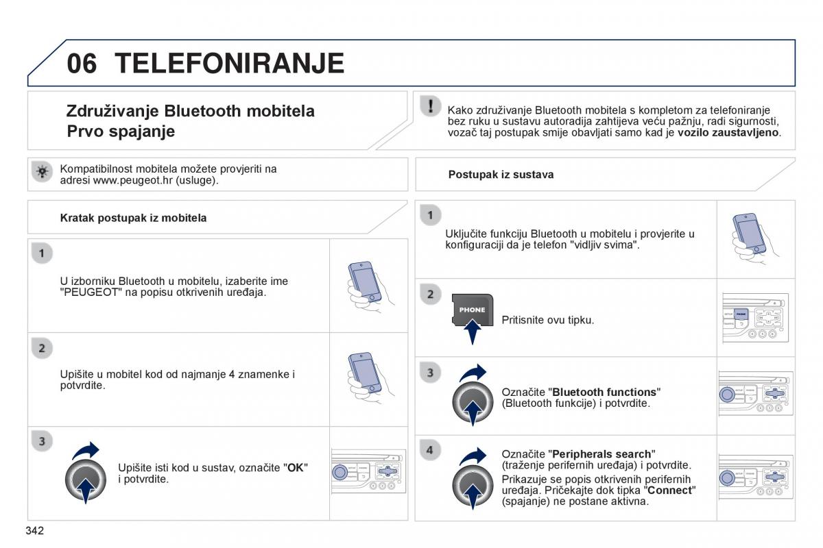 Peugeot 5008 vlasnicko uputstvo / page 344