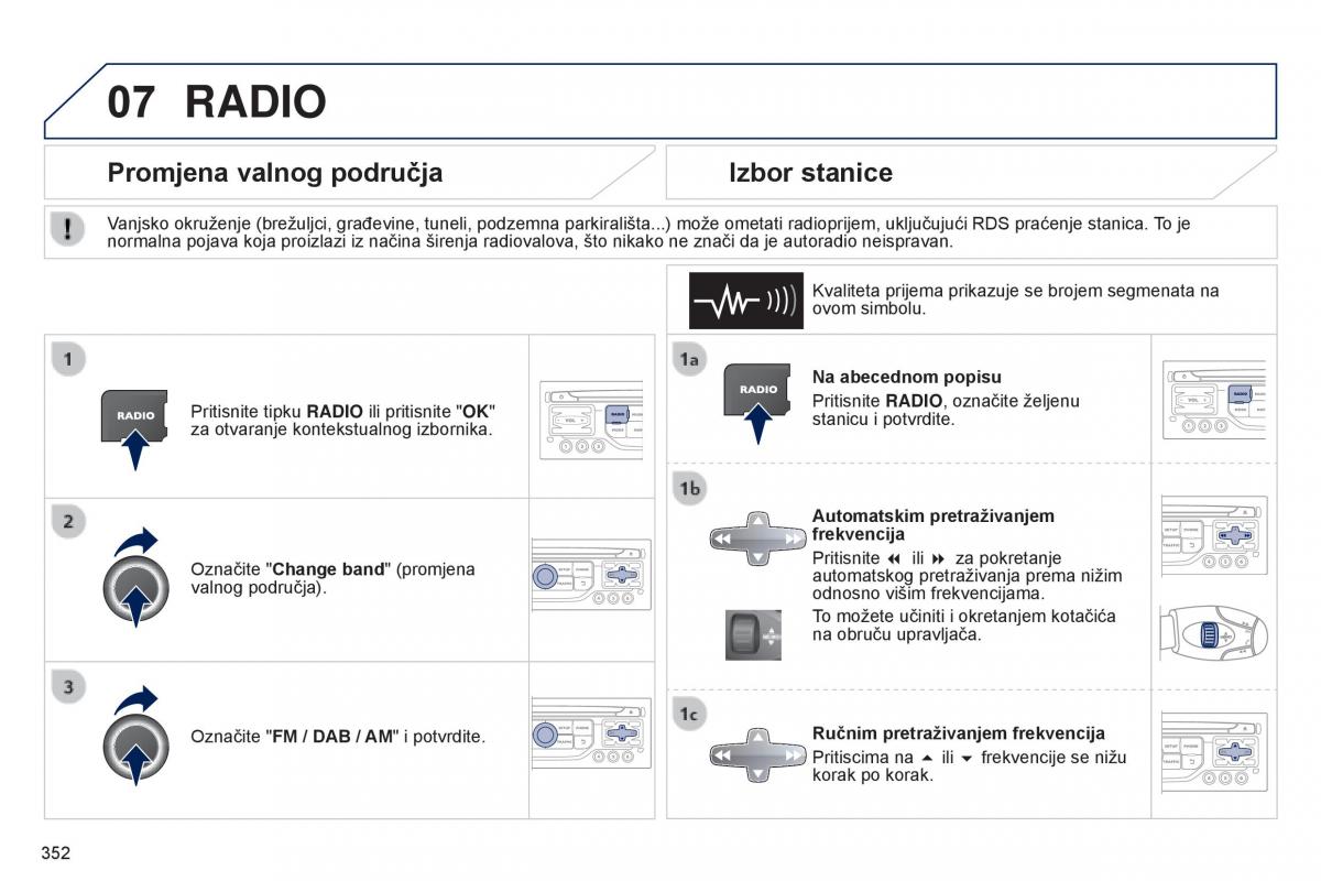 Peugeot 5008 vlasnicko uputstvo / page 354