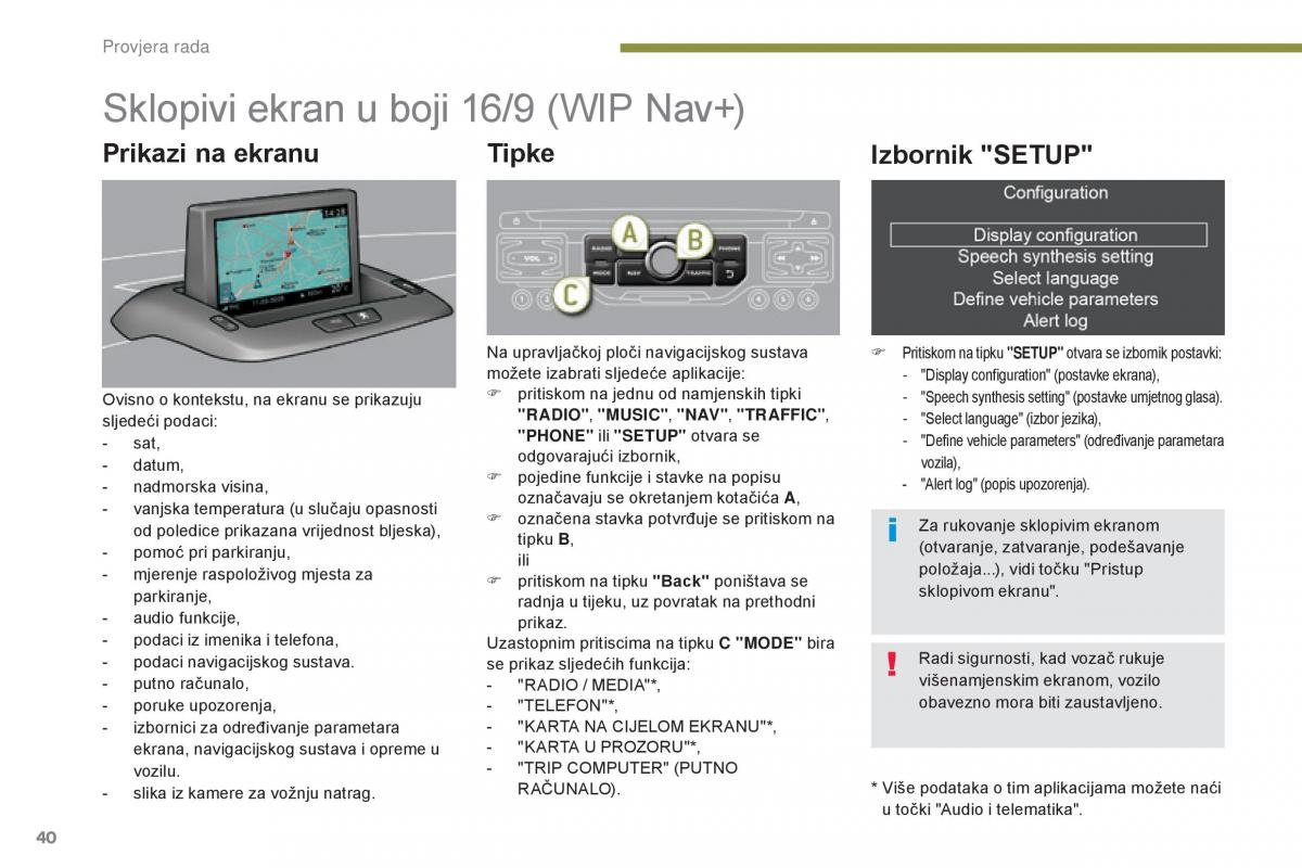 Peugeot 5008 vlasnicko uputstvo / page 42