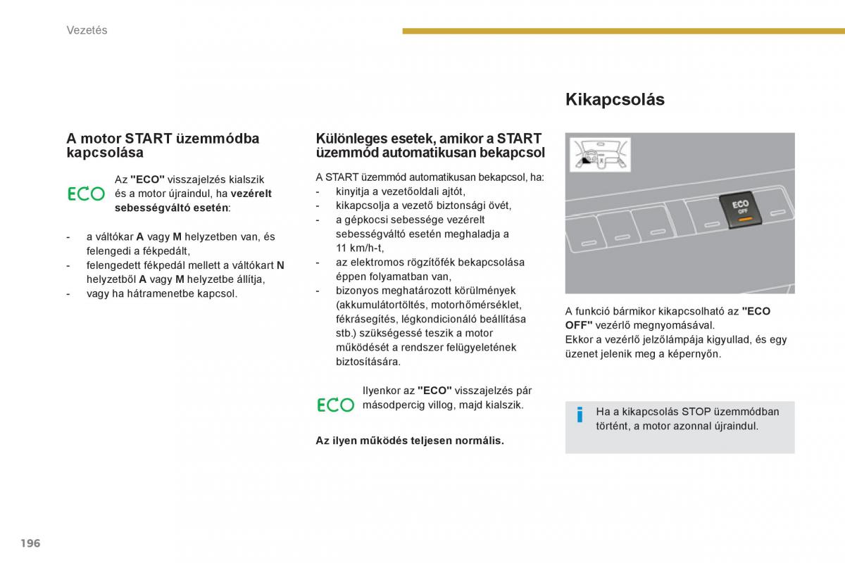 Peugeot 5008 Kezelesi utmutato / page 198