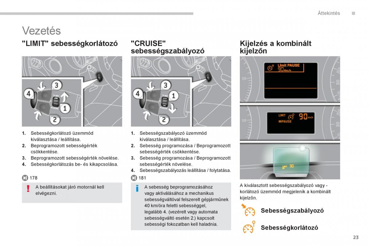 Peugeot 5008 Kezelesi utmutato / page 25