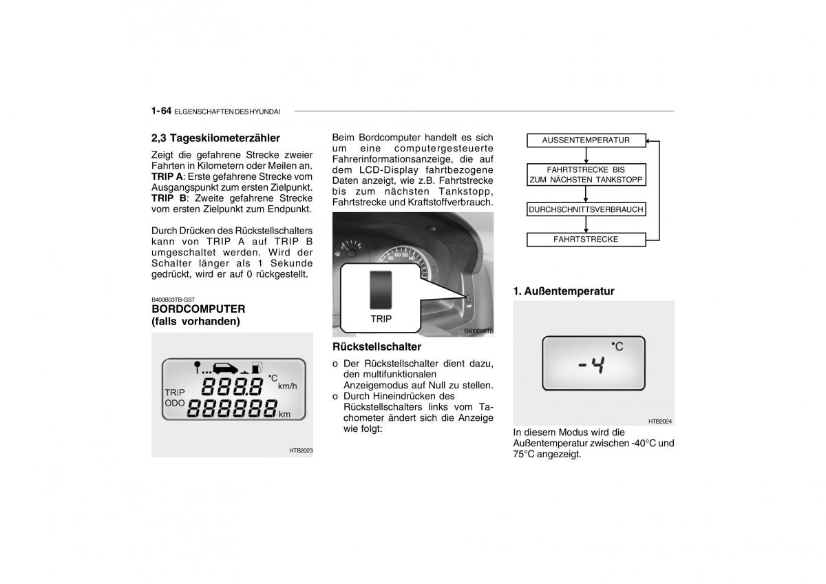 Hyundai Getz Handbuch / page 74