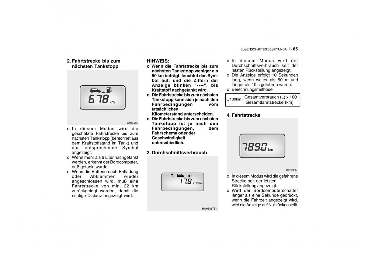 Hyundai Getz Handbuch / page 75