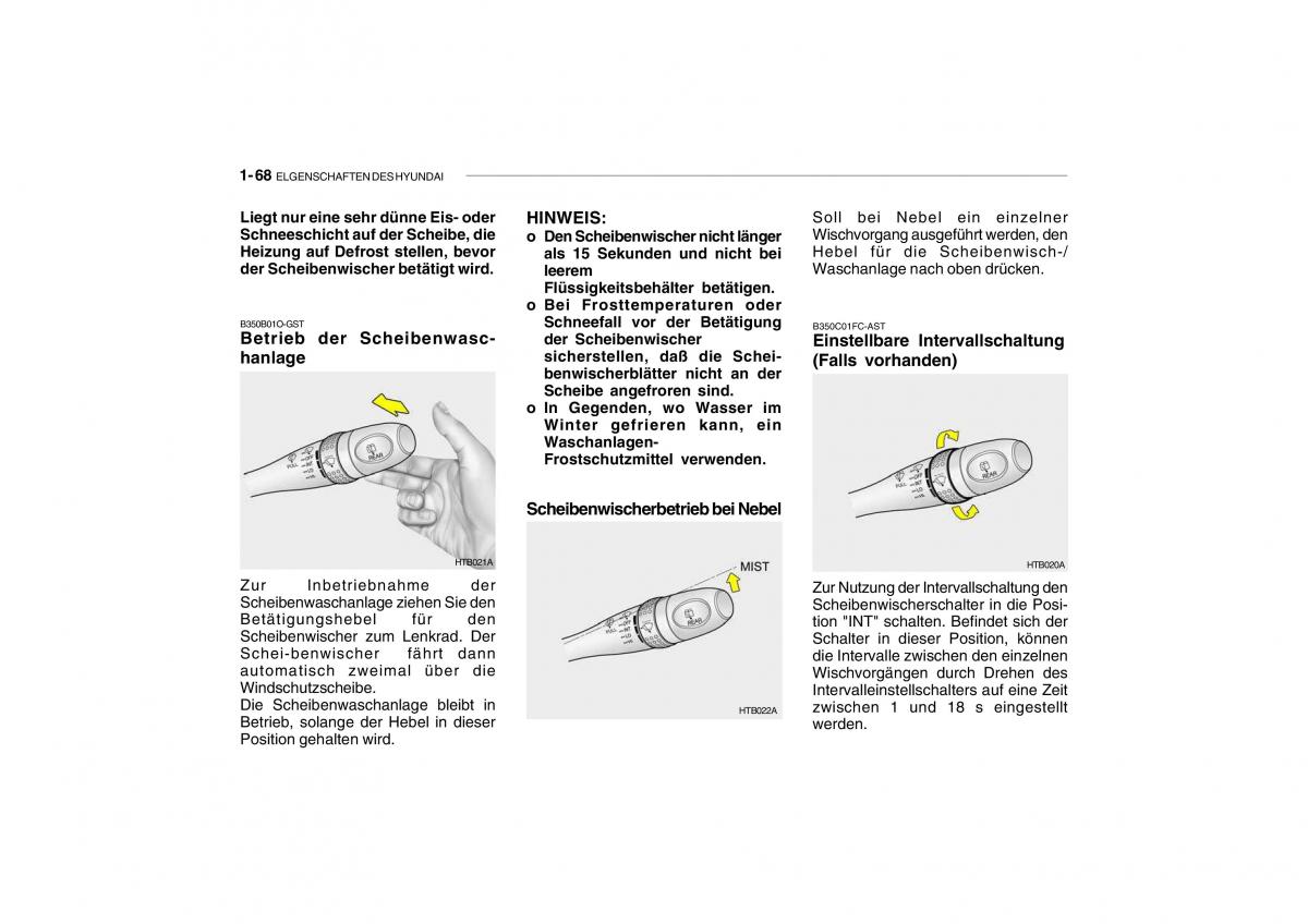 Hyundai Getz Handbuch / page 78