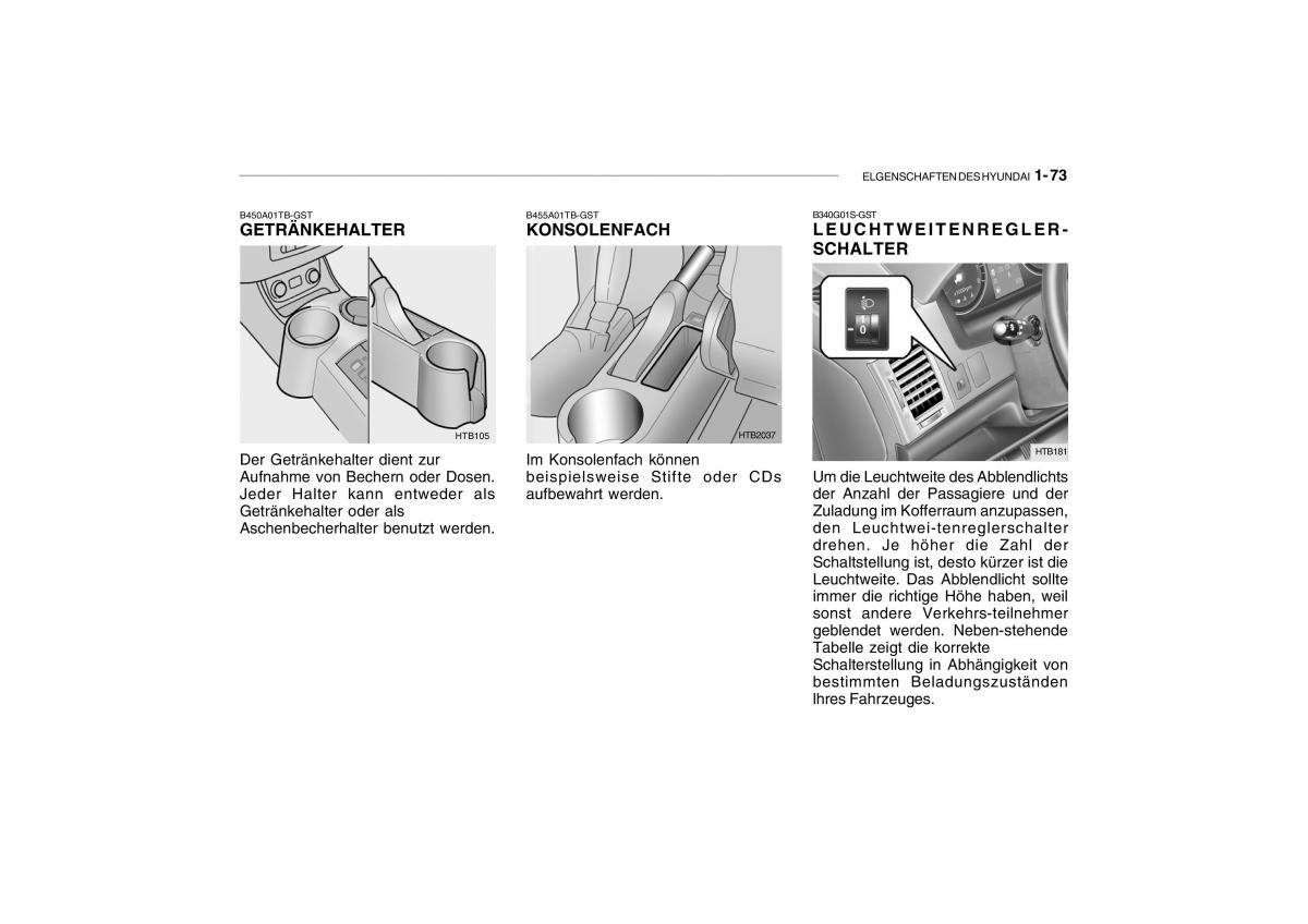 Hyundai Getz Handbuch / page 83