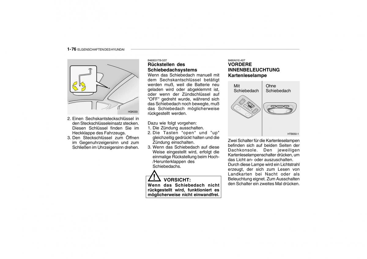 Hyundai Getz Handbuch / page 86