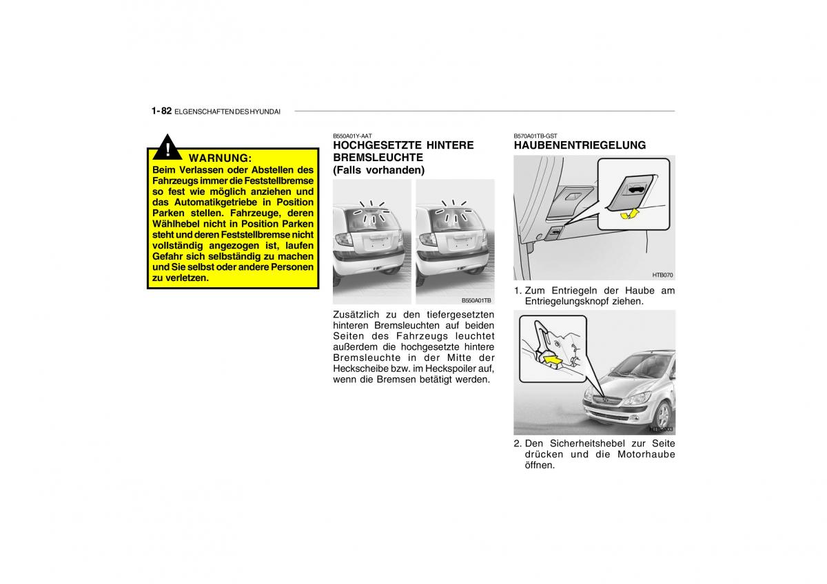 Hyundai Getz Handbuch / page 92