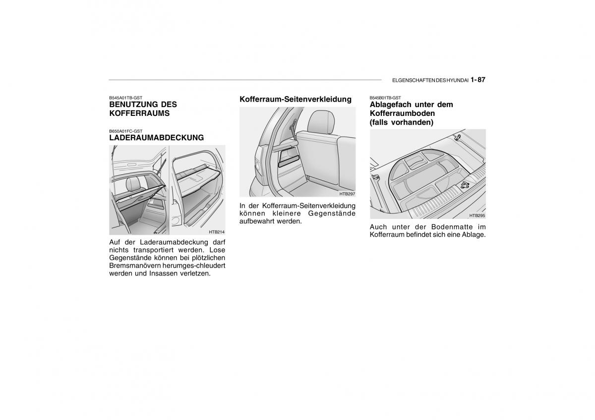 Hyundai Getz Handbuch / page 97