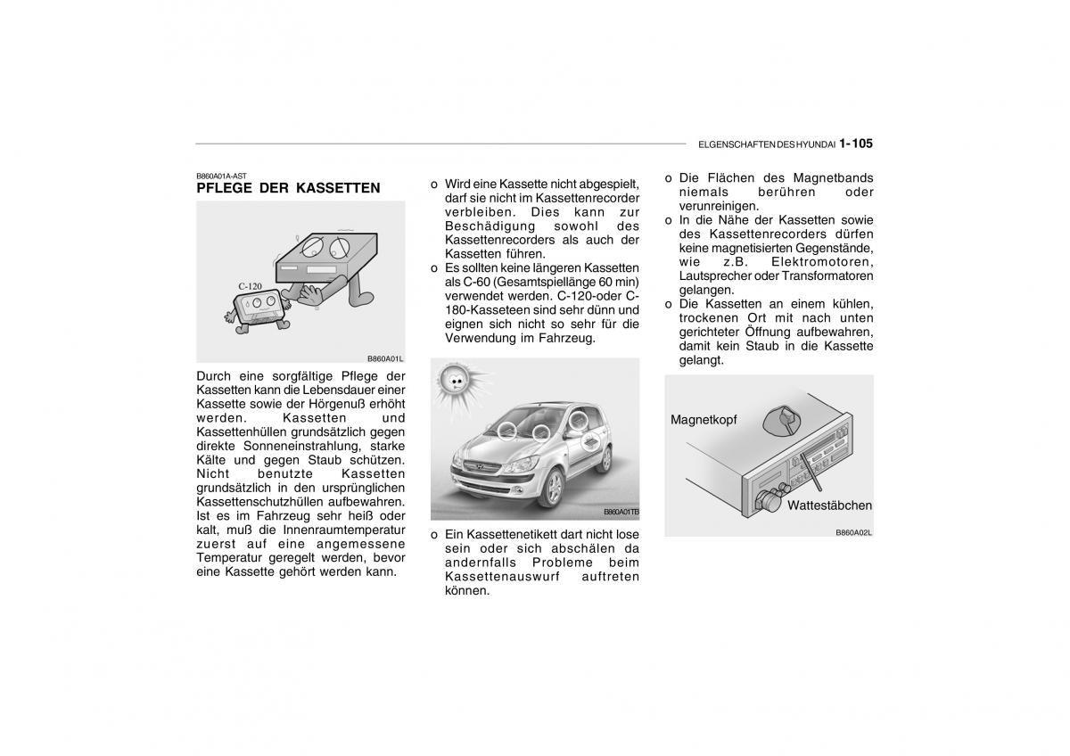 Hyundai Getz Handbuch / page 115