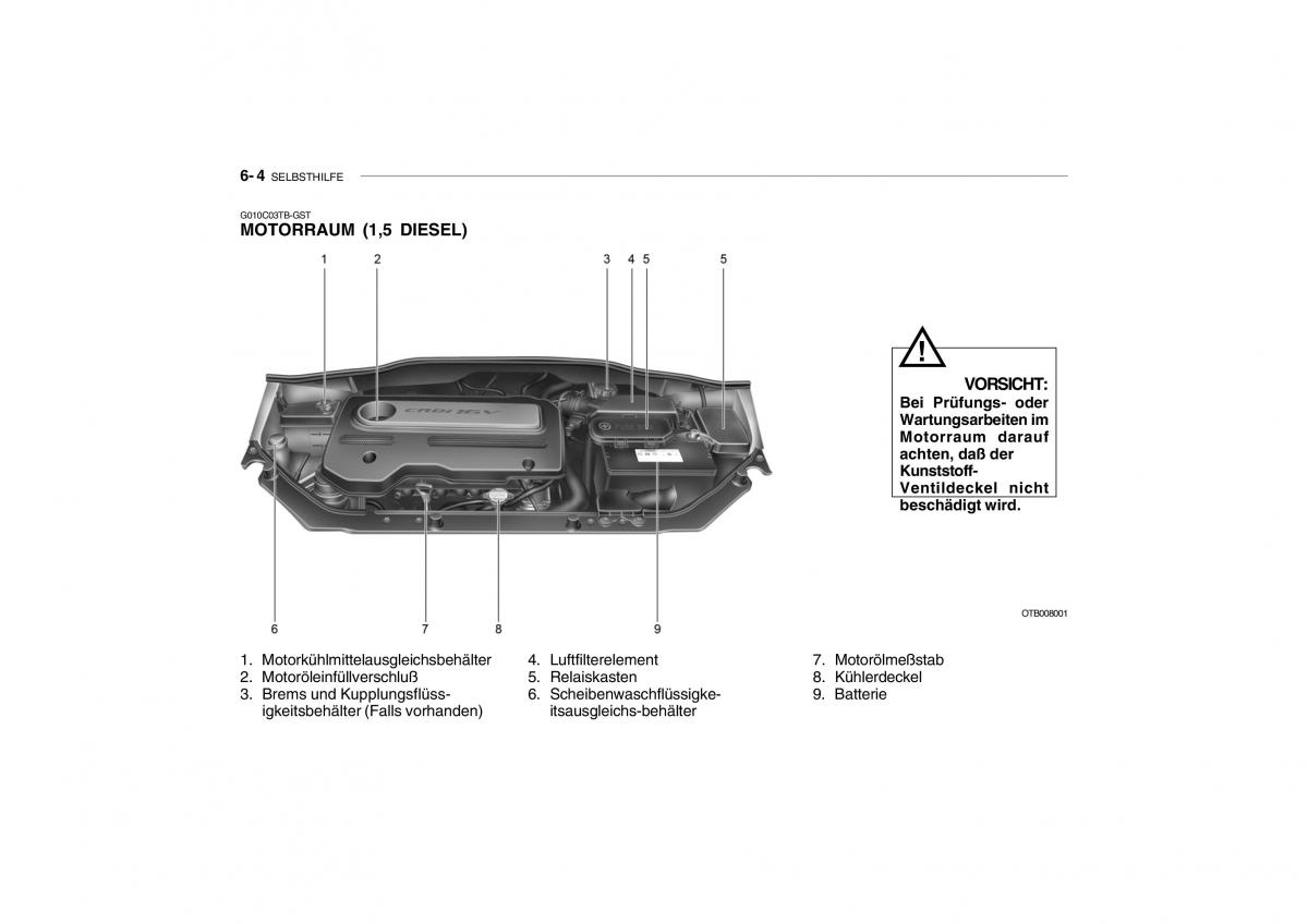 Hyundai Getz Handbuch / page 181