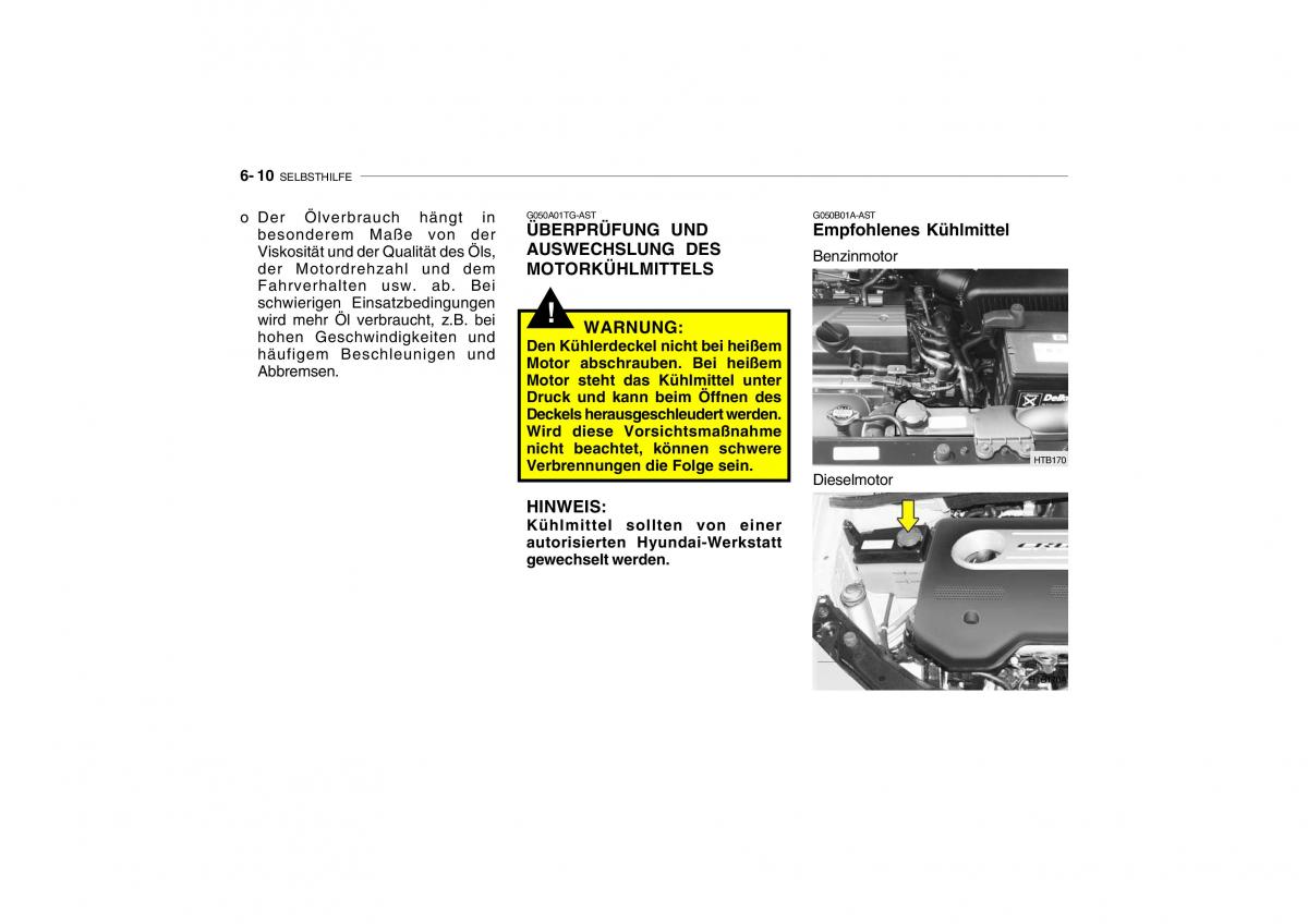 Hyundai Getz Handbuch / page 187