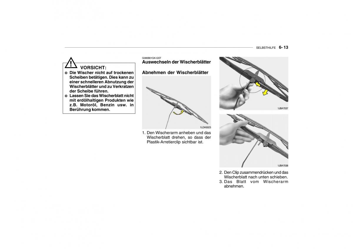 Hyundai Getz Handbuch / page 190