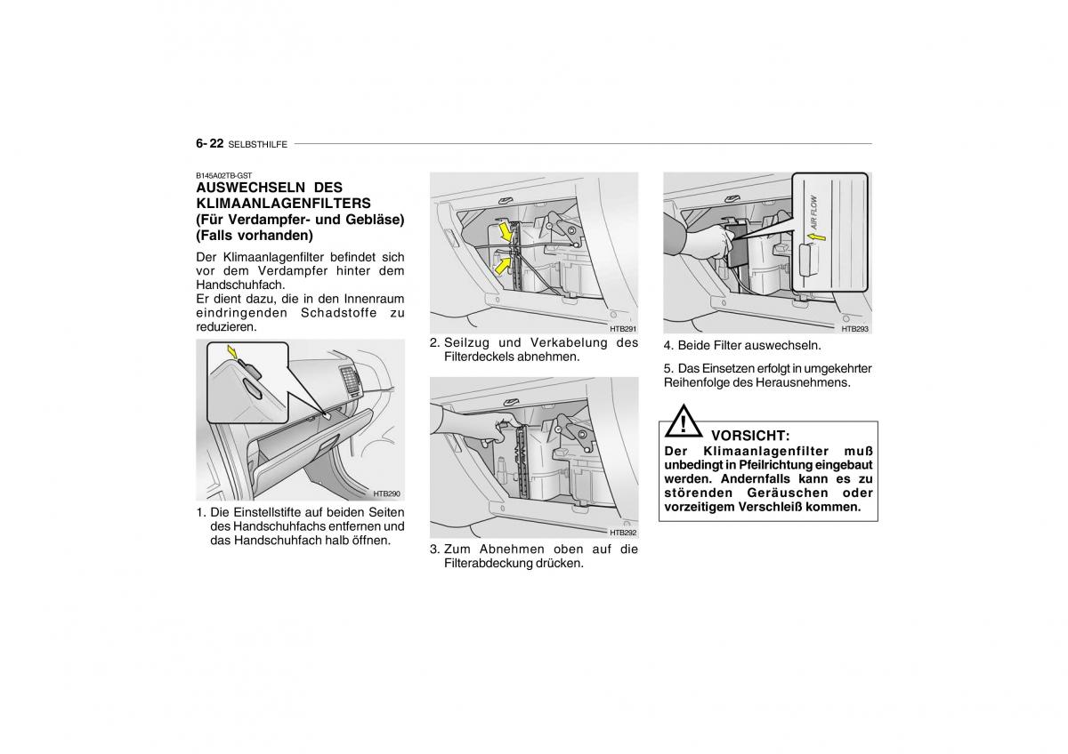 Hyundai Getz Handbuch / page 199