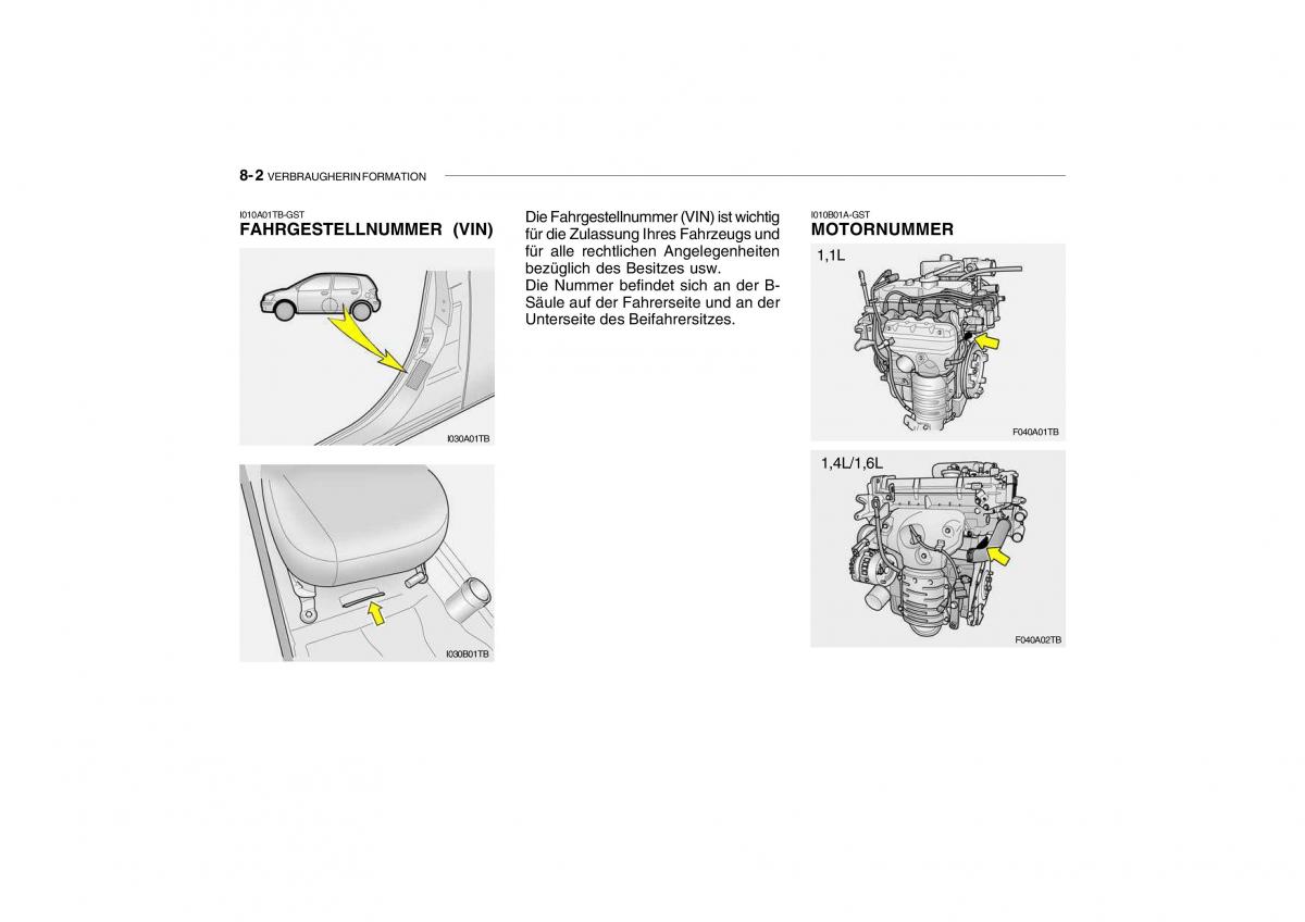 Hyundai Getz Handbuch / page 223