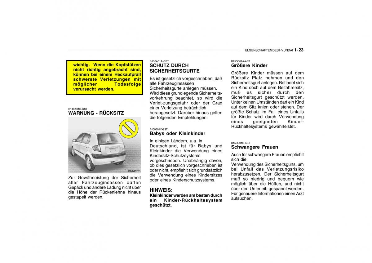 Hyundai Getz Handbuch / page 33