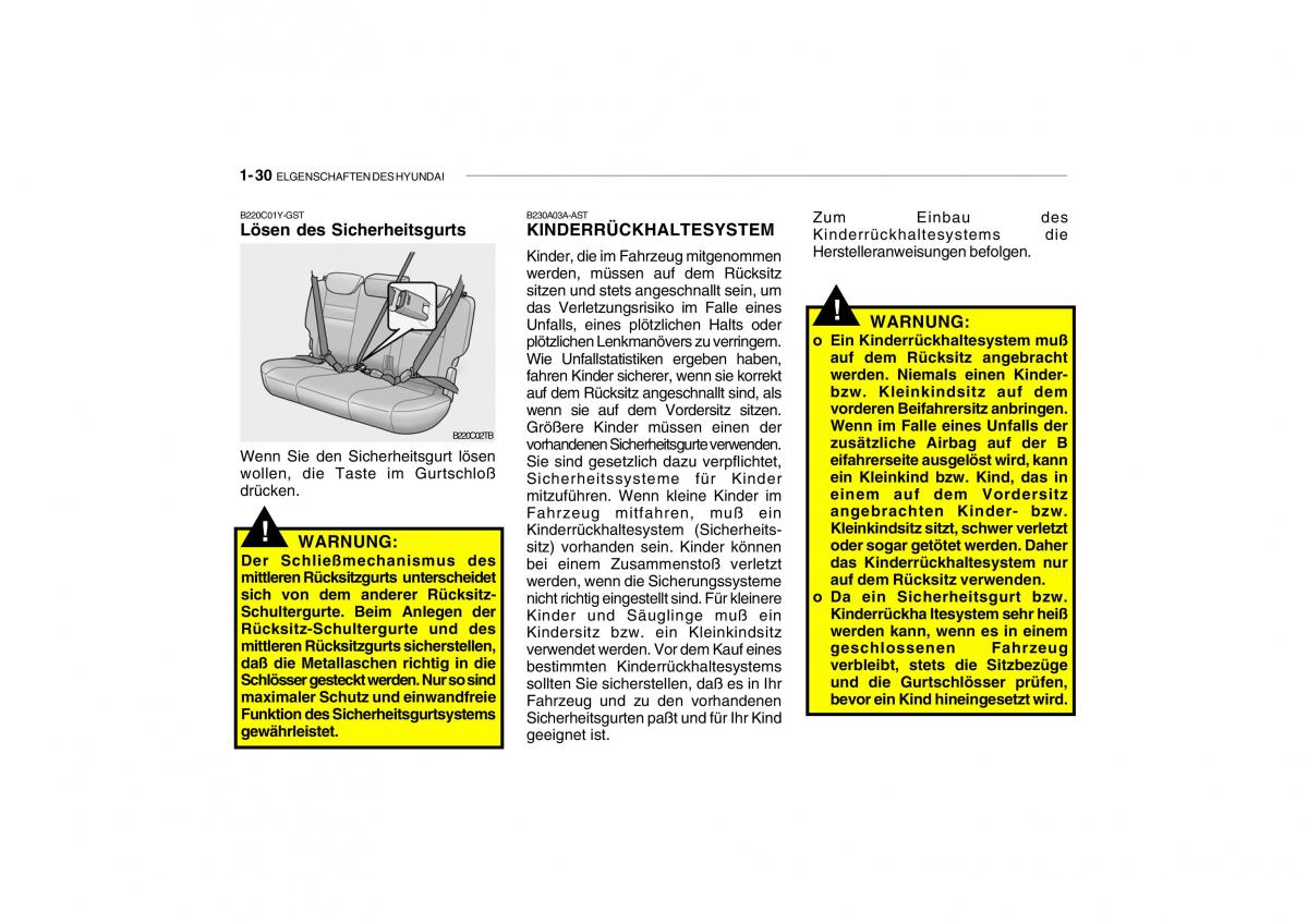 Hyundai Getz Handbuch / page 40